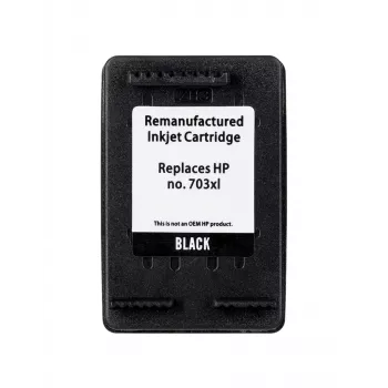 Tinta de impresora Superbulk HP B-H703BK (sustituto de HP 703 CD887) estándar negro