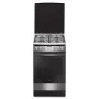 Amica 57GEH2.33HZpTaXx cocina mixta de gas y eléctrica, 4 fuegos, horno de 62 l, aire caliente, 50 cm, Inox