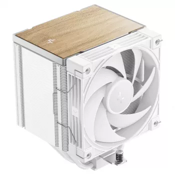 Disipador de aire para procesador DeepCool AK500 G2 WH, ventilador de 120 mm, presión de aire máx. 3,33 mmH2O, 117×129×159 mm, blanco