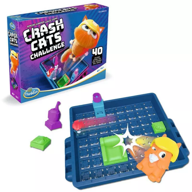 Crash Cats Challenge, juego de lógica