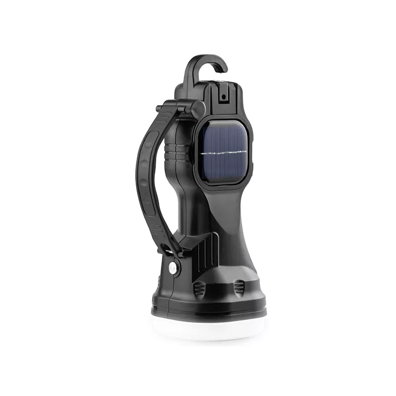 Linterna TRACER Camping Torch 47140 solar recargable, resistente al agua