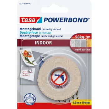 Cinta de montaje TESA Powerbond INDOOR 1,5 m