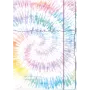 Herlitz 50044252 New Batik Freedom Carpeta A3 con goma elástica, multicolor