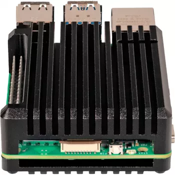 Joy-IT ARMOR Case BLOCK carcasa para SBC compatible con kits de desarrollo Raspberry Pi (RB-AlucaseP5-07)