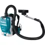 Aspirador de mochila a batería DVC261ZX15 azul negro sin batería y cargador