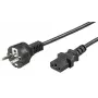 Microconnect PE020418 Cable de alimentación negro 1,8 m CEE7/7 conector hembra C13