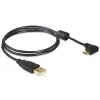Cable USB DeLOCK 83147 USB 2.0 1 m USB A Micro-USB B negro