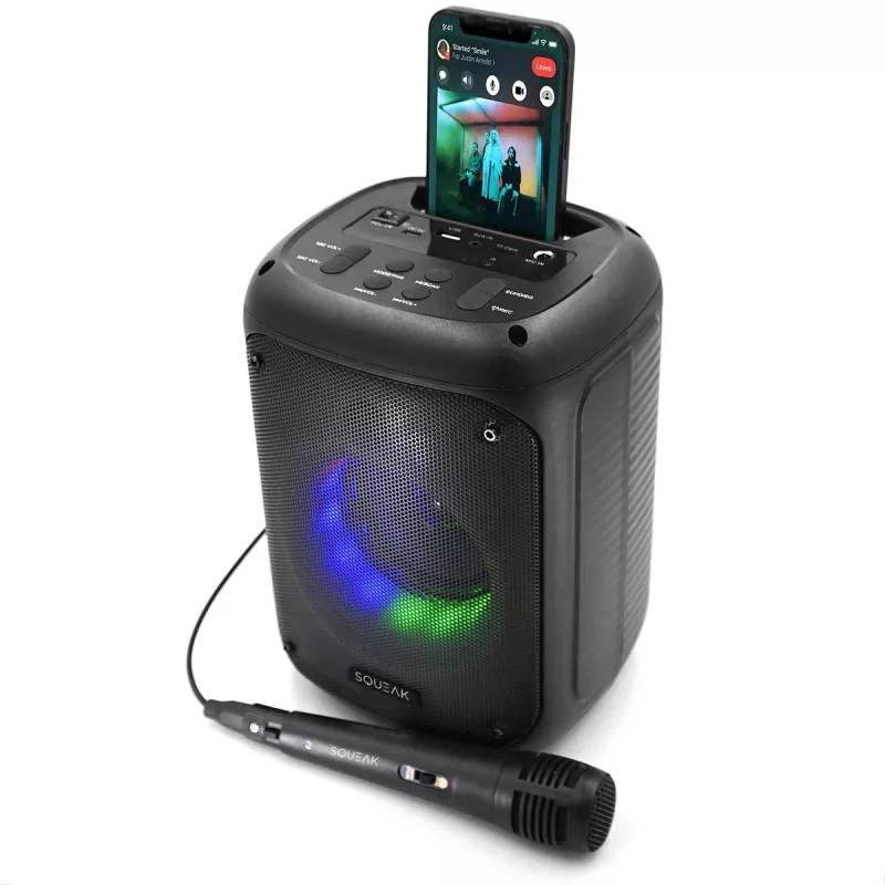 ALTAVOZ KARAOKE SQUEAK BEATFLOW BT 5.0 + EDR SQ1005