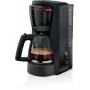 Cafetera de filtro Bosch TKA2M113, depósito de agua de 1,25 l, 15 tazas, negro
