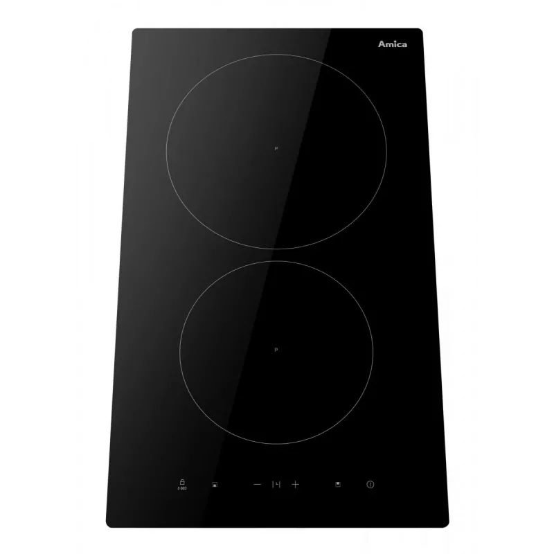 Placa de inducción Amica PI3520U 21743 3 zonas de cocción 7 niveles de potencia