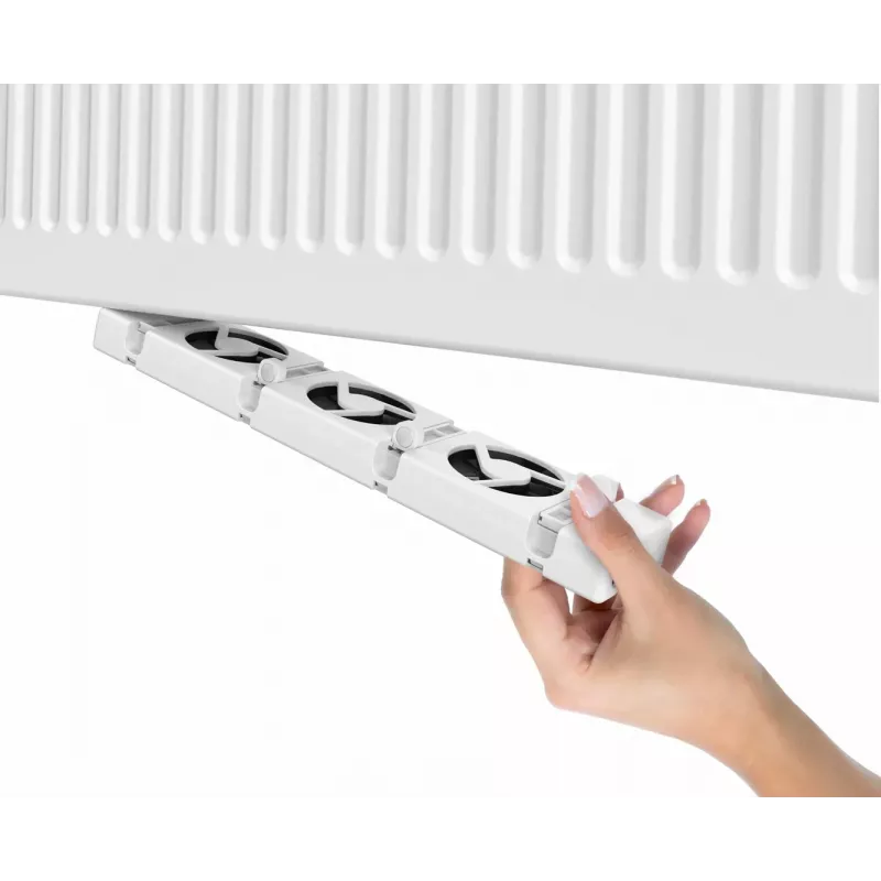 SpeedComfort juego de ampliación del ventilador para radiador, blanco