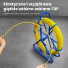 Extralink Rodder 3,8mm 75m | varilla pasacables | fibra de vidrio FRP, diám. 3,8mm, longitud 75m, amarillo