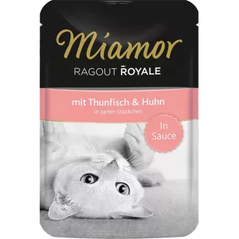 Miamor Royal Ragout en salsa atún y pollo
