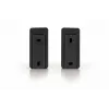 Soporte de pared para tablet Durable VISIOCLIP negro