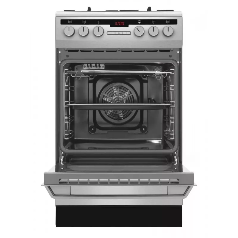 Cocina independiente AMICA 58GEH3.31HZpTaDA(Xx) Pizza Wok, clase de eficiencia energética A