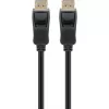 Cable Essential DisplayPort macho > DisplayPort macho, 8K / 120Hz (Negro, 1 metro, 40 Gbit/s, DisplayPort 2.0 / 2.1)