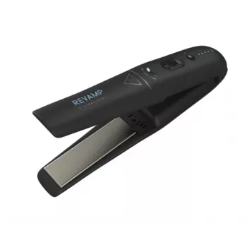 Plancha de pelo Revamp ST-1700X-EU2 inalámbrica cerámica compacta negra, modelo ST-1700-EU2