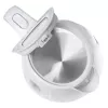 Hervidor de agua Adler AD 1373 – capacidad 1 L, 850 W, blanco, base 360°, polipropileno