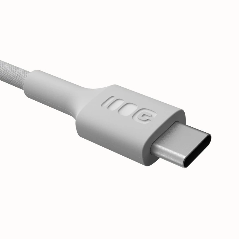 Cable USB-C-USB-C PowerStream 100W trenzado 1,2m blanco