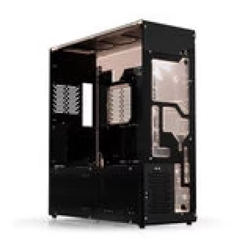 Singularity Computers Stream-M caja de refrigeración líquida, big tower, XL-ATX, RGB – negra