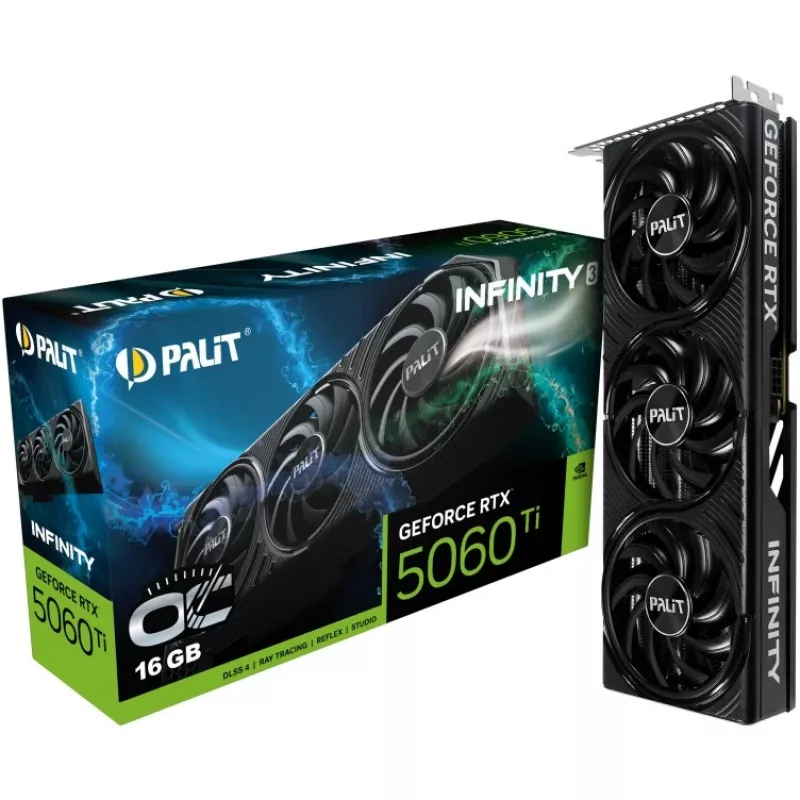 Tarjeta gráfica NVIDIA GeForce RTX 5060 Ti 16 GB GDDR7
