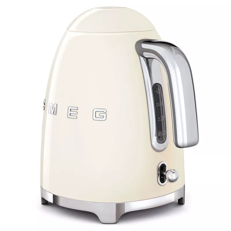 Hervidor Smeg 1.7L 2400W crema