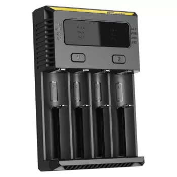 Cargador de baterías Nitecore NEW i4 para pilas domésticas AC