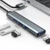 Adaptador HUB USB 3.0 4en1, 4x USB 3.0