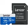 Tarjeta de memoria MicroSDXC Lexar BLUE PLUS 128 GB UHS‑I U3 V30 170 MB/s