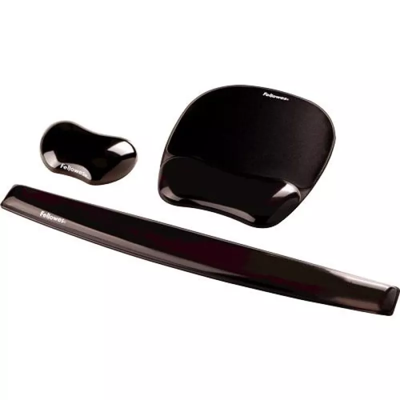 Accesorio de teclado reposamuñecas/CRYSTALS Gel 9112201 Fellowes