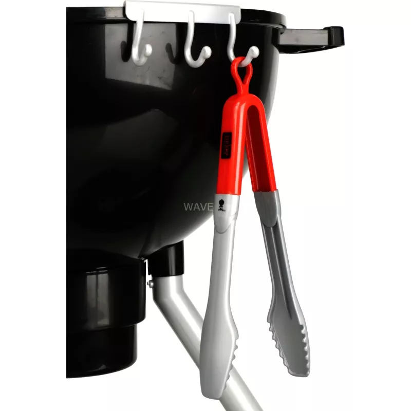 Weber barbacoa de bola One Touch Premium, cocina de juguete negro/gris