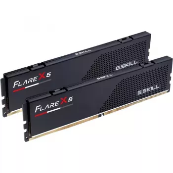 DIMM 64 GB DDR5-6000 (2x 32 GB) Dual-Kit, memoria RAM negra, F5-6000J2836G32GX2-FX5, Flare X5, AMD EXPO