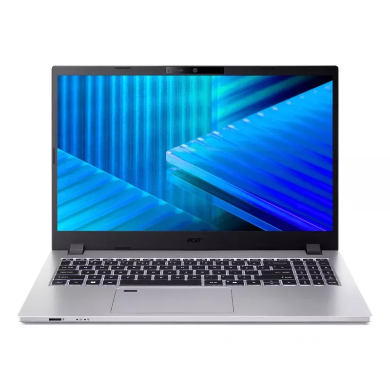Portátil Acer TravelMate P2 TMP215-75-G2-TCO — 15,6 inch FHD IPS 300 cd/m², Intel Core Ultra 5 125H, 16 GB RAM, 512 GB SSD, huella digital, Windows 11 Pro, 3 años de servicio in situ