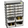 Caja de almacenamiento allit VarioPlus Basic D 21 — dimensiones 305×435×170 mm, negra