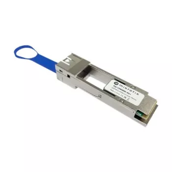 MikroTik | Convertidor QSFP28 a SFP28 | XQ+CM0000-XS+ | SFP/SFP+/SFP28 | QSFP28 a SFP28 | 25000 Mbit/s | -20 a 85