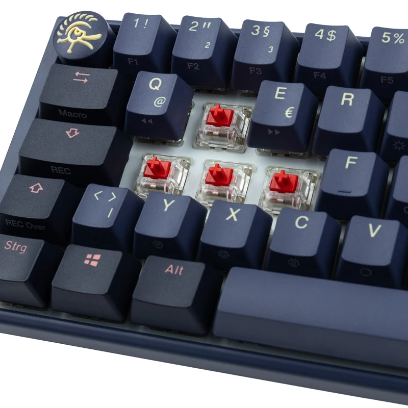 Teclado gaming Ducky One 3 SF USB QWERTZ alemán azul