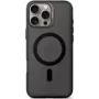 Decoded carcasa trasera de plástico reciclado para iPhone 16 Pro Max, negro transparente