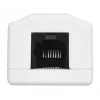 Toma de conexión LANBERG RJ-45 OU6-0001-W, Cat6, blanco