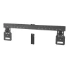 Soporte de pared fijo para TV WENTRONIC Goobay Ultraslim 70822 XL Negro para pantallas planas