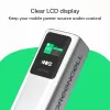 Batería portátil Green Cell PBGC25UD, 25200 mAh, Li‑Ion, 140 W de potencia total, 2× USB‑C + 1× USB‑A, pantalla OLED, carcasa de aluminio