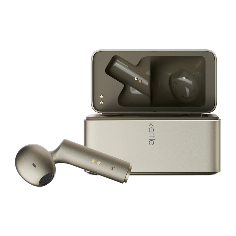Auriculares traductores in-ear Timekettle W4 AI Gold — auriculares de interpretación simultánea