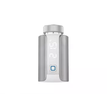 Termostato para radiador Homematic IP HmIP-eTRV-ES, RF 869,65 MHz, pantalla digital, pila AA, gris