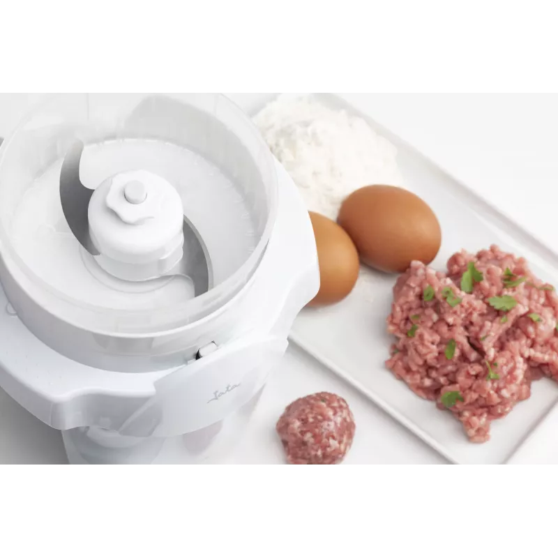 Cortadora de fiambres Jata JEPC1123 — cortadora eléctrica compacta para fiambres y queso, grosor de corte ajustable