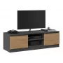 Soporte de TV Top e Shop RTV 120 ANTR/ARTIS — 1200×400×360 mm, parte superior y marco en antracita, tablero de partículas, 2 baldas