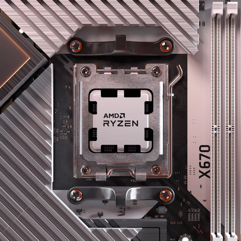 AMD AM5 Ryzen 7500F Tray 3,7GHz 6x Core 65W Boost 5 GHz 32MB caché