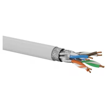 Cable de red Q-LANTEC S/FTP Cat.6A, par trenzado, LSOH