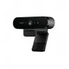 Logitech BRIO 4K Ultra HD Pro webcam 960-001106, 4096x2160, HDR, RightLight 3, zoom digital 5x, autoenfoque, USB 3.0 (USB-C), negra