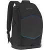 Mochila para portátil Tellur TLL611282 con puerto USB y franja luminosa, negra