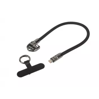 Cable USB-C LANBERG CA-CMCM-10LN-0003-BK 0,3 m 240W negro