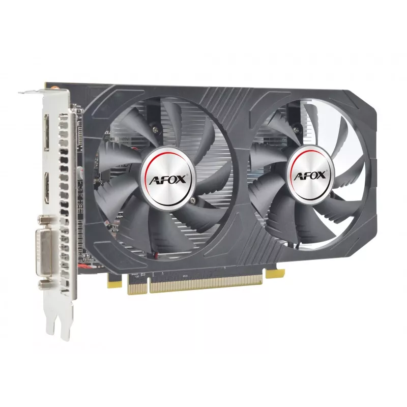 Tarjeta gráfica AFOX AMD Radeon RX 550 4 GB GDDR5 PCIe 3.0, 1183 MHz, 128-Bit, doble ventilador